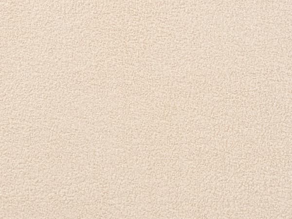 Seng Beige Boucle 140 x 200 cm Moderne Trekvart Seng Polstret Halvandenmandsseng Lav Sengeramme Minimalistisk Design