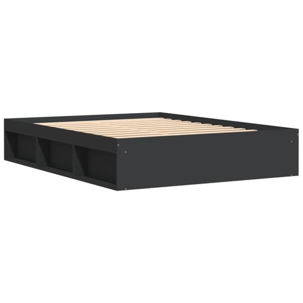 vidaXL Sengeramme svart 160x200 cm