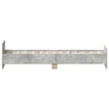 Miniatyrbilde 7 av 11: vidaXL Sengeramme betonggrå 75x190 cm konstruert tre