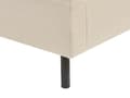 Miniatyrbilde 10 av 11: Seng Beige Boucle 140 x 200 cm Moderne Polstret Hodegjerde Polstret Moderne Design Spaltegulv