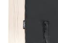 Miniatyrbilde 11 av 11: Dobbeltseng Off-White Fløyel 160 x 200 cm Polstret, Tuftet Trim Glam Design