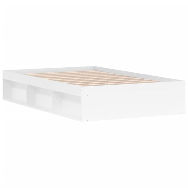 vidaXL Sengeramme hvit 120x200 cm