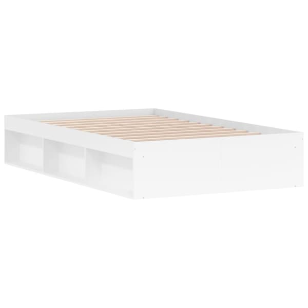 vidaXL sengeramme 120x200 cm hvid
