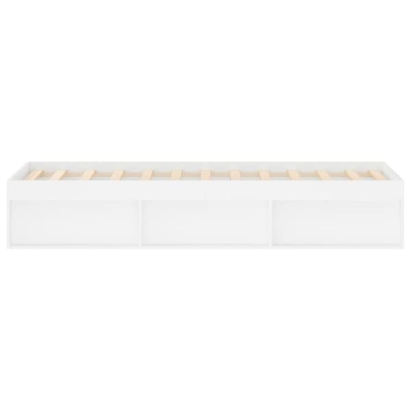 vidaXL sengeramme 120x200 cm hvid