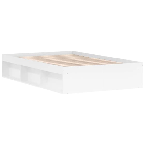 vidaXL sengeramme 120x190 cm hvid