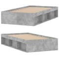 Pikkukuva 5 / 11: vidaXL Sängynrunko betoninharmaa 100x200 cm