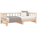 Miniatyrbilde 6 av 11: vidaXL Uttrekkbar dagseng 90x190 cm heltre furu