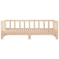 Miniatyrbilde 7 av 11: vidaXL Uttrekkbar dagseng 90x190 cm heltre furu
