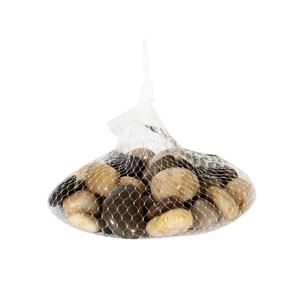 Dekorsteiner DEKORSTEIN, bland små steiner, vekt: 500g