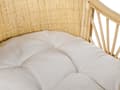 Miniatyrbillede 7 af 11: Babyseng Rattan Babyvugge Boho Design Moseskurv Flettet Vuggeseng til Spædbarn Seng Vugge