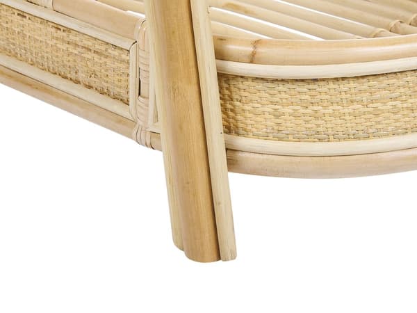 Babyseng Rattan Babyvugge Boho Design Moseskurv Flettet Vuggeseng til Spædbarn Seng Vugge