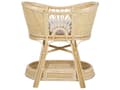 Miniatyrbillede 1 af 11: Babyseng Rattan Babyvugge Boho Design Moseskurv Flettet Vuggeseng til Spædbarn Seng Vugge