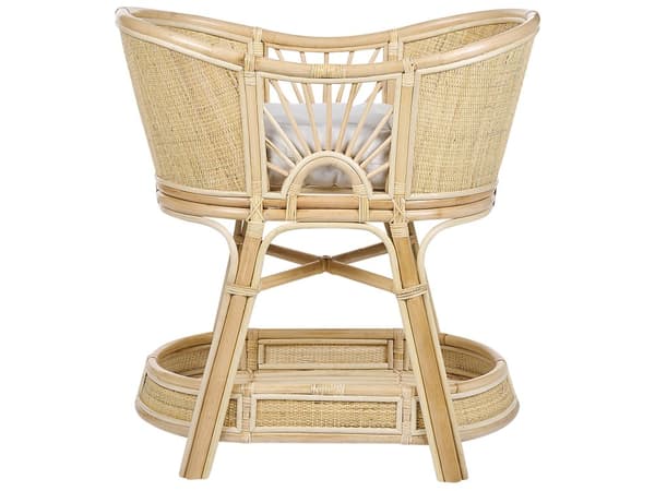 Babyseng Rattan Babyvugge Boho Design Moseskurv Flettet Vuggeseng til Spædbarn Seng Vugge