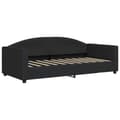 Miniatyrbillede 4 af 11: vidaXL daybed med madras 90x190 cm stof sort