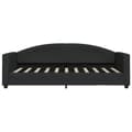 Miniatyrbillede 5 af 11: vidaXL daybed med madras 90x190 cm stof sort