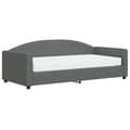 Miniatyrbillede 3 af 11: vidaXL daybed med madras 90x190 cm stof mørkegrå
