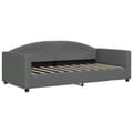 Miniatyrbillede 4 af 11: vidaXL daybed med madras 90x190 cm stof mørkegrå