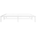 Miniatyrbillede 5 af 9: vidaXL sengeramme 180x200 cm metal hvid