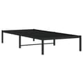 Miniatyrbilde 3 av 9: vidaXL Sengeramme svart metall 90x200 cm