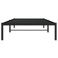 Miniatyrbilde 5 av 9: vidaXL Sengeramme i metall svart 107x203 cm