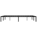 Miniatyrbilde 6 av 9: vidaXL Sengeramme i metall svart 160x200 cm