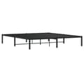 Miniatyrbillede 6 af 9: vidaXL sengeramme 180x200 cm metal sort