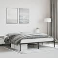 Miniatyrbillede 9 af 9: vidaXL sengeramme 180x200 cm metal sort