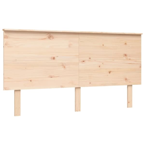 vidaXL Sängynrunko ilman patjaa 160x200 cm täysi mänty
