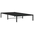 Miniatyrbilde 6 av 9: vidaXL Sengeramme i metall svart 100x200 cm