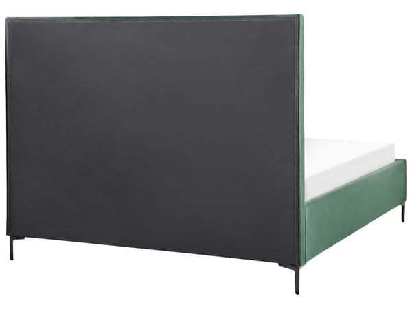 Sänky tummanvihreä sametti kangas 180 x 200 cm metallijalat nostettava säilytystila