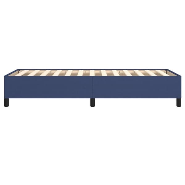 sengeramme 100x200 cm stof blå