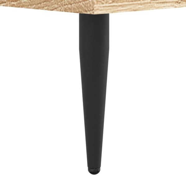 sengeramme 90x200 cm uden madras konstrueret træ sonoma-eg
