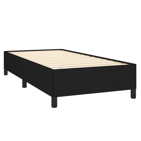 sengeramme 100x200 cm stof sort