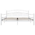 Miniatyrbillede 5 af 9: sengestel 160 x 200 cm metal hvid