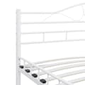 Miniatyrbillede 8 af 9: sengestel 160 x 200 cm metal hvid