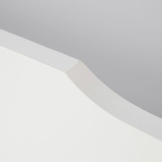 Enkeltseng - Hvid Med 2 Skuffer - 90x200 Cm