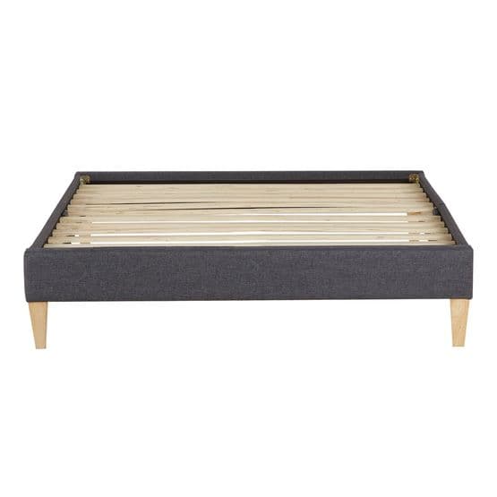Yhden hengen sänky - Sängyn runko 90x200 cm - Harmaa