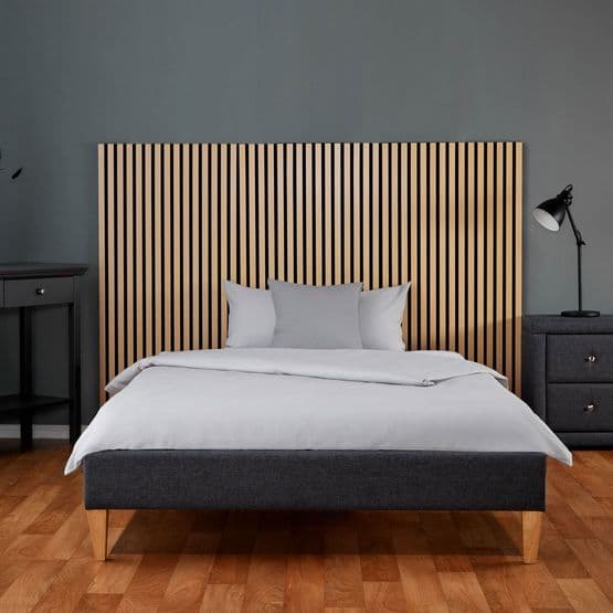 Yhden hengen sänky - Sängyn runko 90x200 cm - Harmaa