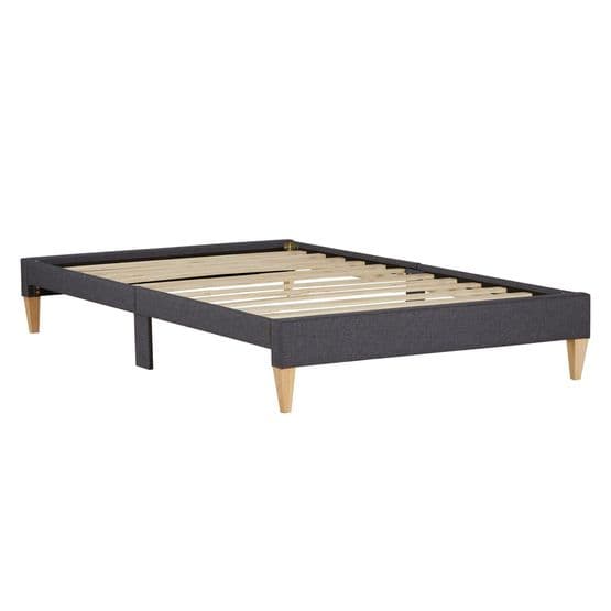 Yhden hengen sänky - Sängyn runko 90x200 cm - Harmaa