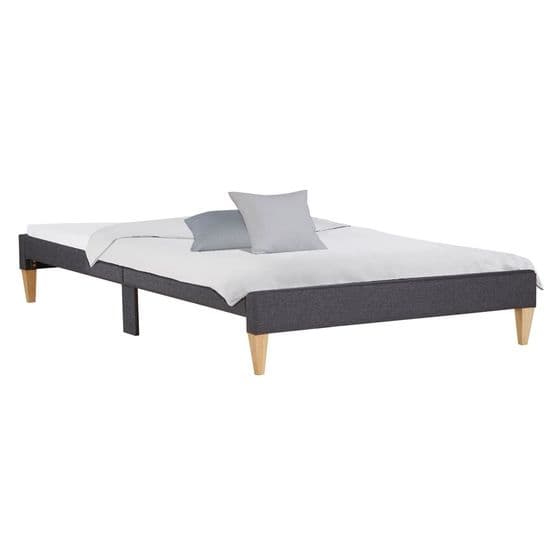 Yhden hengen sänky - Sängyn runko 90x200 cm - Harmaa