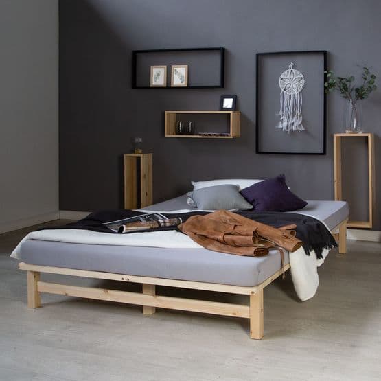 Seng - Sengebund - Platformseng - 140x200 Cm