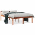 Miniatyrbilde 2 av 10: vidaXL Seniorseng voksbrun 120x200 cm heltre furu