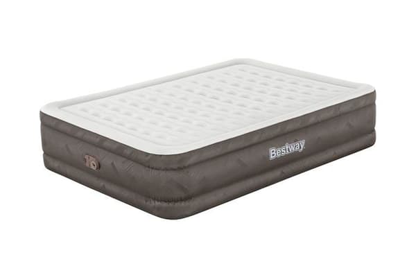 Bestway 69050 / 23 luftmadrass Dubbelmadrass Grå, Vit Unisex