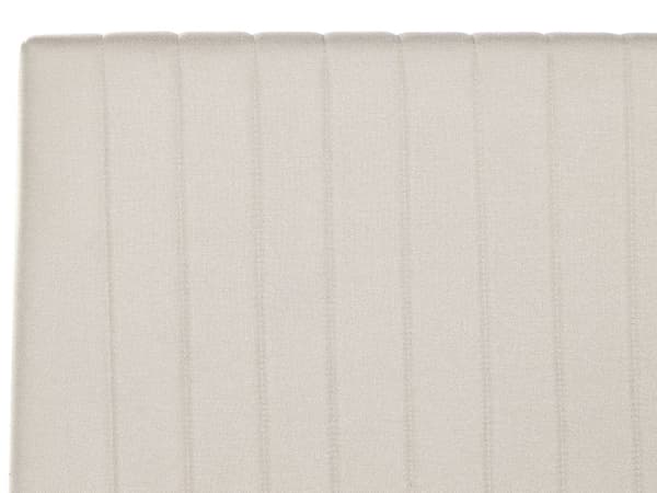 Seng med oppbevaring Beige Stoff Polyester 160 x 200 cm Sengegavl Oppbevaringsfunksjon Moderne design Soverom Dobbeltseng
