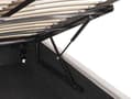 Miniatyrbilde 9 av 11: Seng med oppbevaring Beige Stoff Polyester 160 x 200 cm Sengegavl Oppbevaringsfunksjon Moderne design Soverom Dobbeltseng