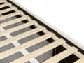 Miniatyrbillede 10 af 11: Velourseng Beige Velour 140 x 200 cm Moderne Trekvart Seng med Opbevaring Blød Sengegavl Halvandenmands 3 kvart Seng med Skuffer Under Design