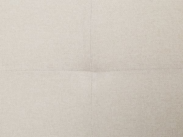 Seng Beige Stof 160 x 200 cm Moderne To Mands Seng med Opbevaring Blød Sengegavl Dobbeltseng Sengeramme Retro Design