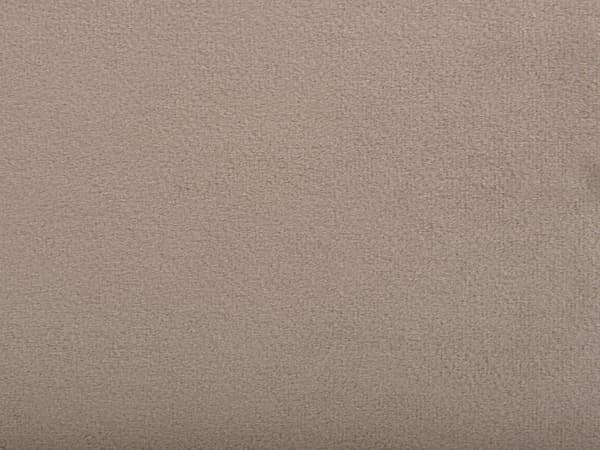 Seng Taupe Velour 140 x 200 cm Moderne Trekvart Seng Kanal Tuftet Sengegavl Halvandenmands 3 kvart Seng Retro Design Metalben