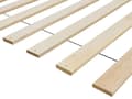 Miniatyrbilde 8 av 11: Seng Lys gummitre Super King Size med sengegavl Lamellbunn Minimalistisk rustikk stil 140 x 200 cm