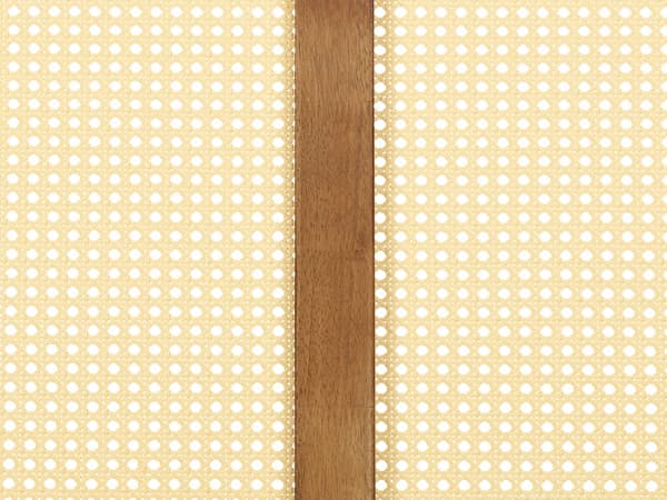 Sänky vaalea puu 140 x 200 cm kumipuu ruskea sälepohja minimalistinen rustiikki tyyli